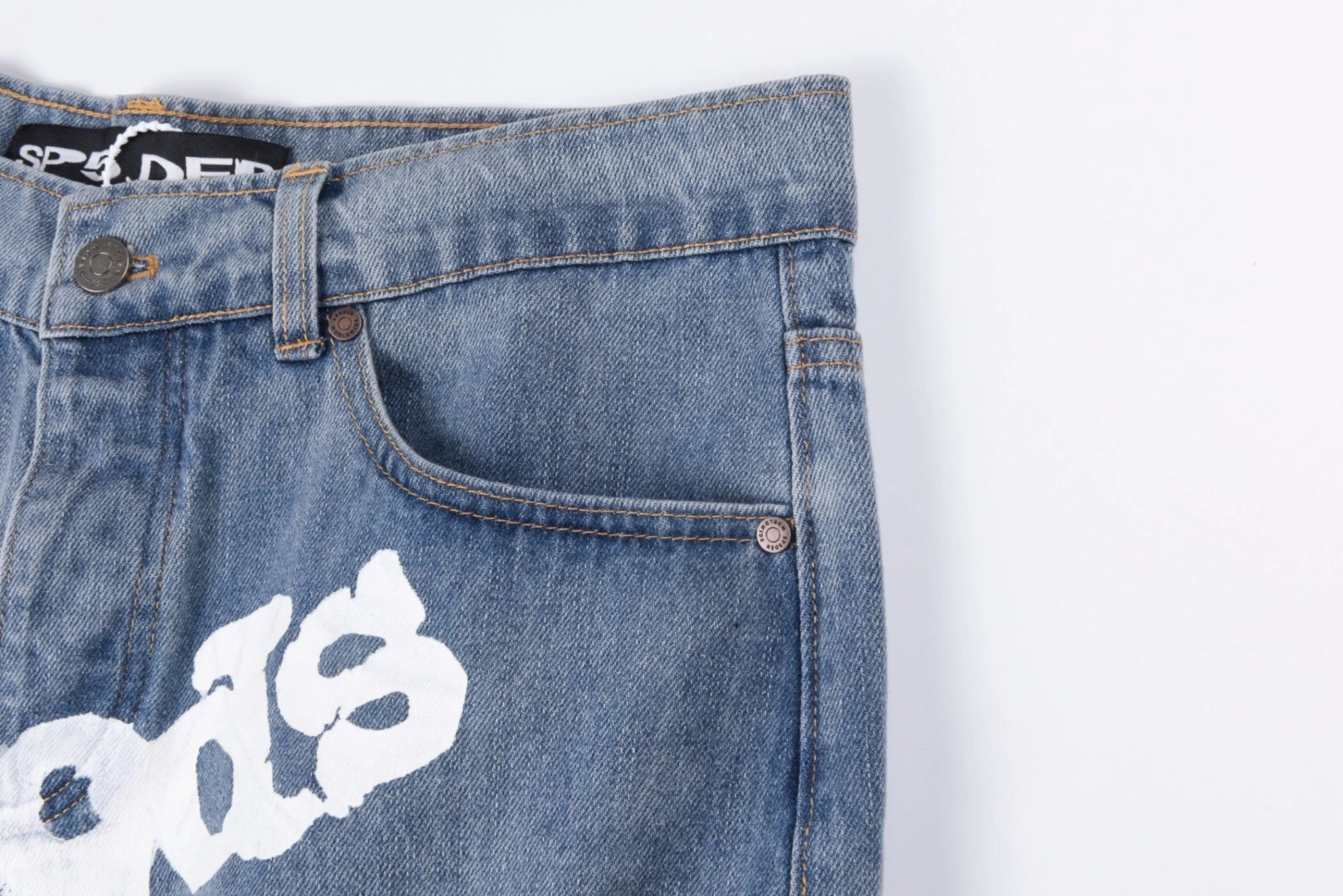 &wg.luxury- sp545r 555555 5star Vintage Denim shorts item:E-F021E0506